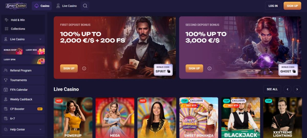 Spirit Casino - Bonuses, Games, Payouts and Login for Canadian Players image 2